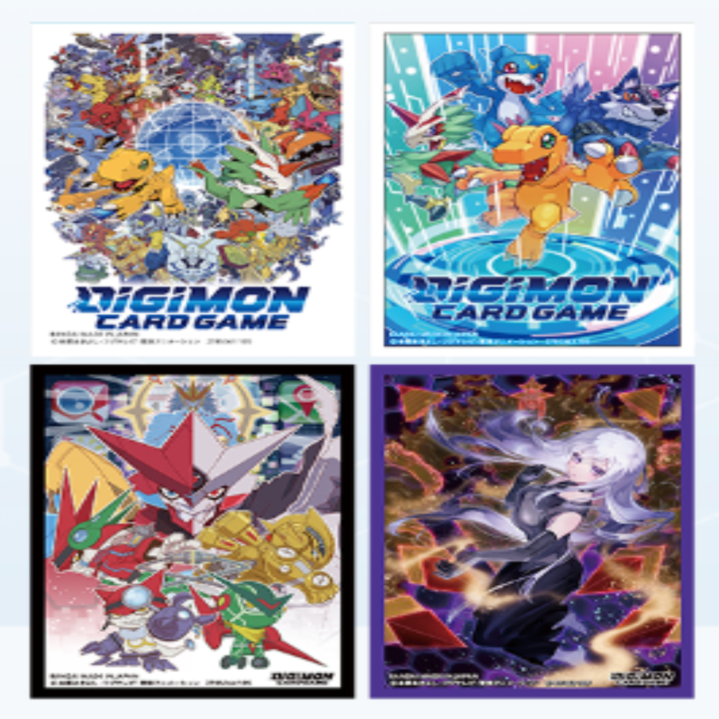 Digimon TCG Official Sleeves - Assorted