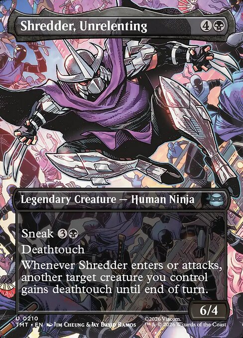 Shredder, Unrelenting