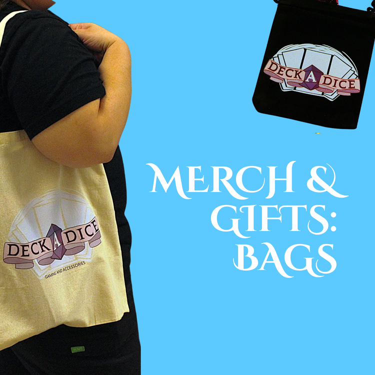 DeckaDice Bags & Merch