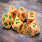 D7-Die Set Dice Speckled Polyhedral