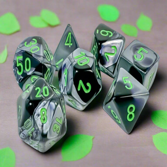D7-Die Set Dice Gemini Polyhedral