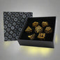 LPG Metal Dice RPG Set Hollow  Dragon