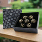 LPG Metal Dice RPG Set Hollow Vines