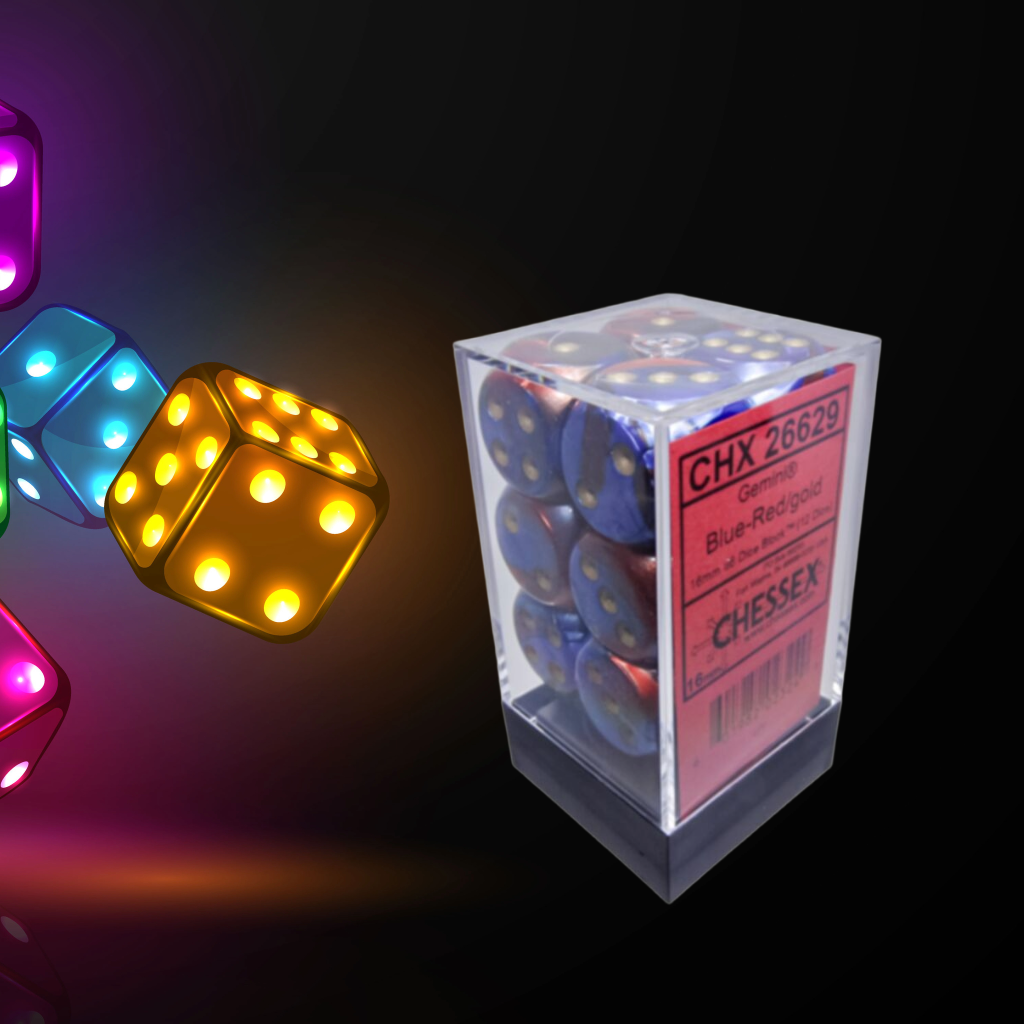 Chessex 16mm D6s