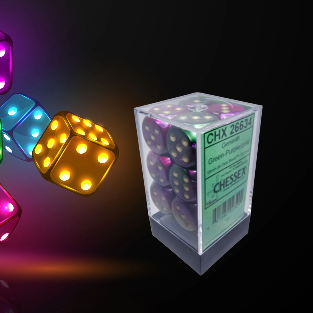 Chessex 16mm D6s