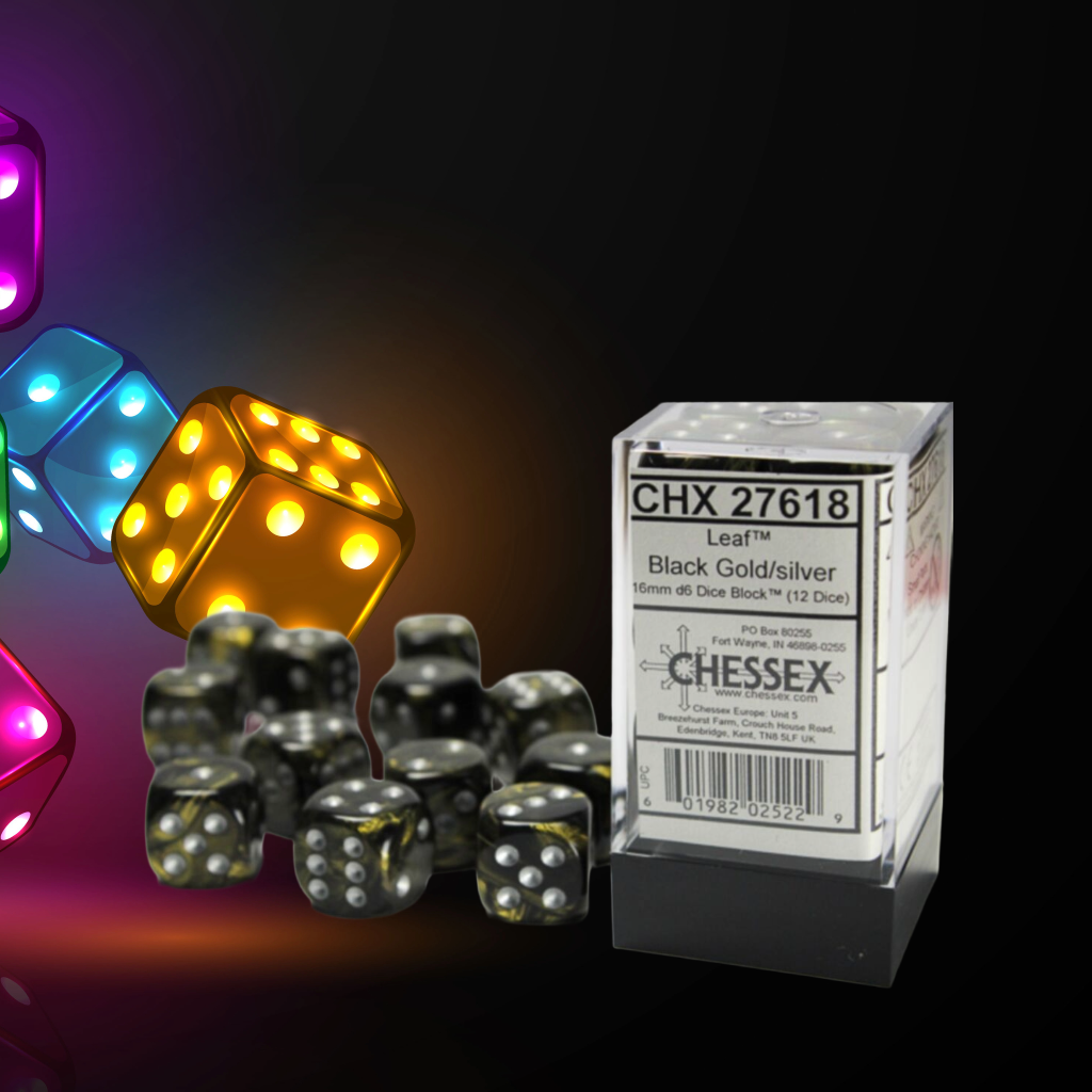 Chessex 16mm D6s