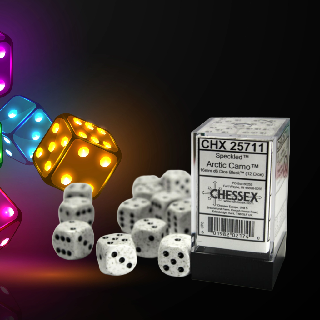 Chessex 16mm D6s