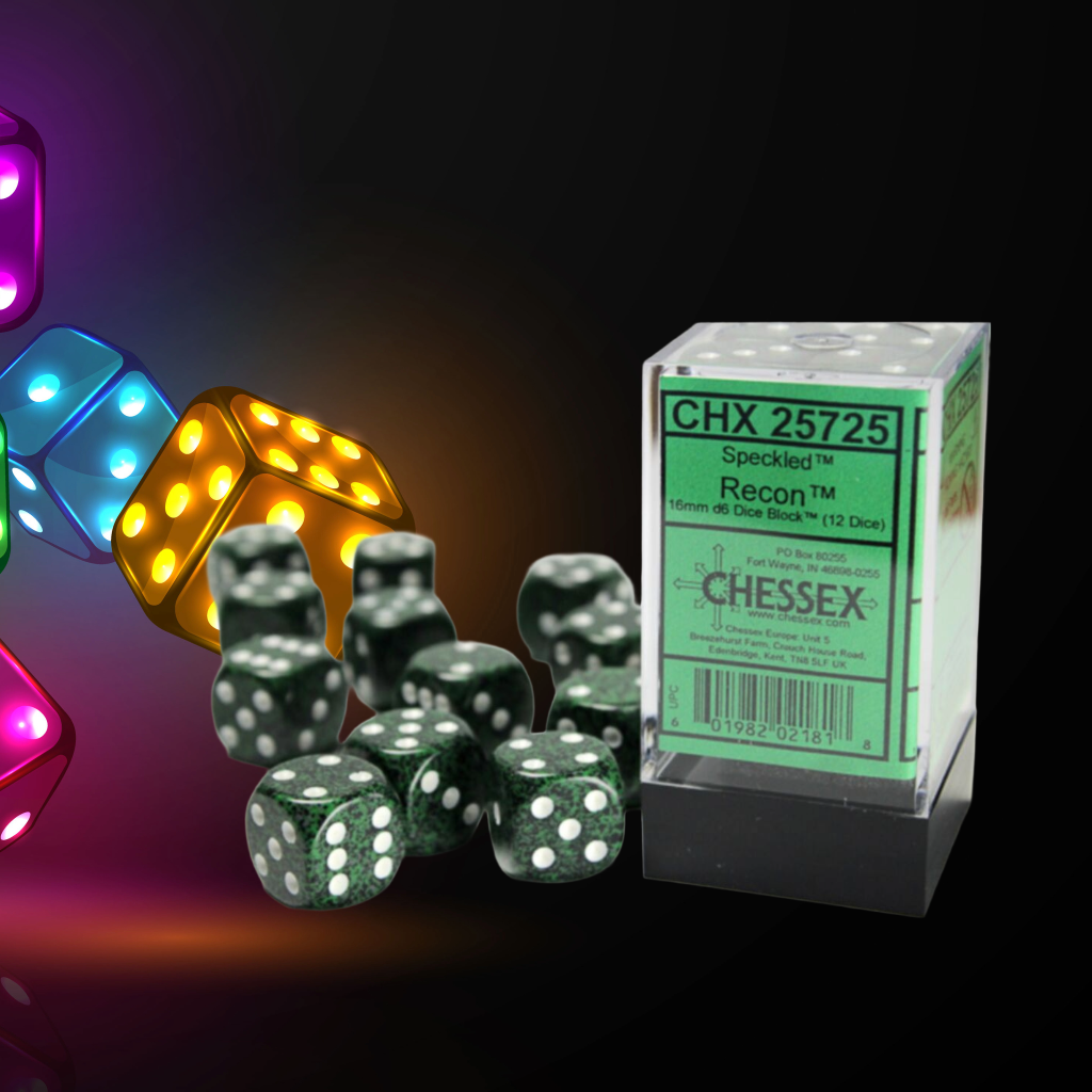 Chessex 16mm D6s