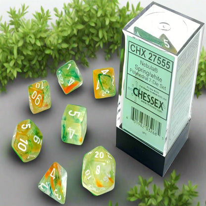 D7-Die Set Dice Nebula Polyhedral