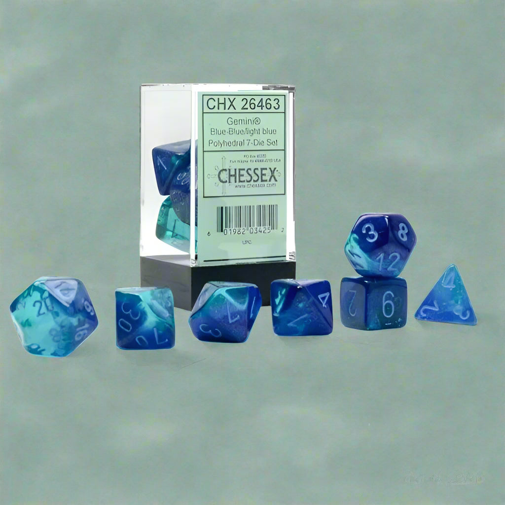 D7-Die Set Dice Gemini Luminary Polyhedral