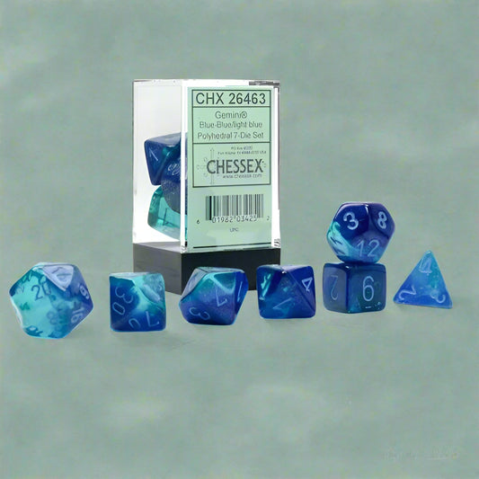 D7-Die Set Dice Gemini Luminary Polyhedral