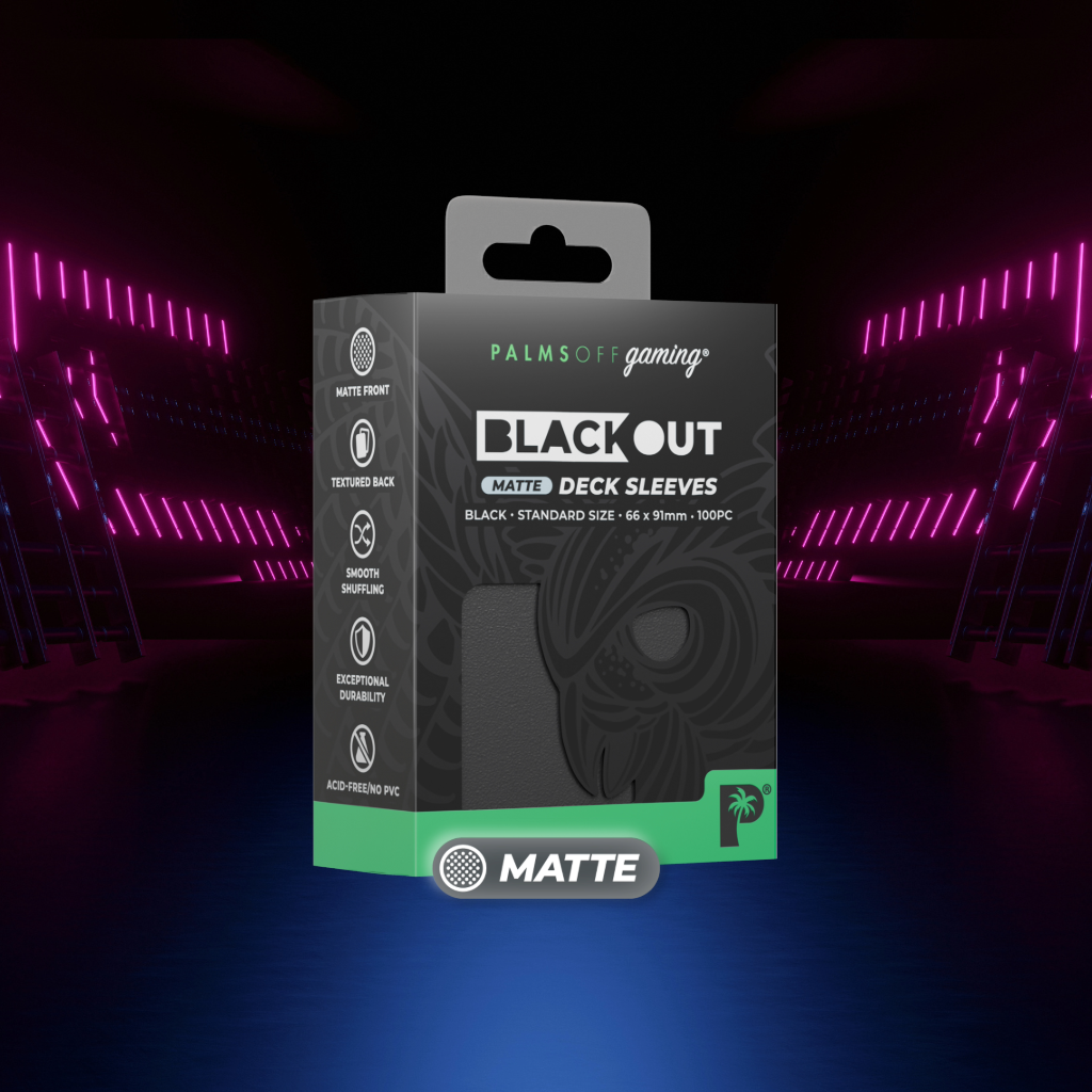 Blackout Deck Sleeves Matte