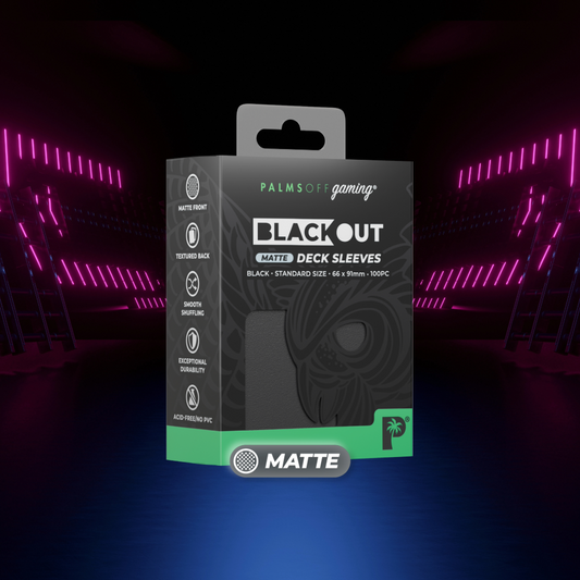 Blackout Deck Sleeves Matte