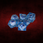 DeckaRolls Bloodshot Eye 7pc Dice Sets
