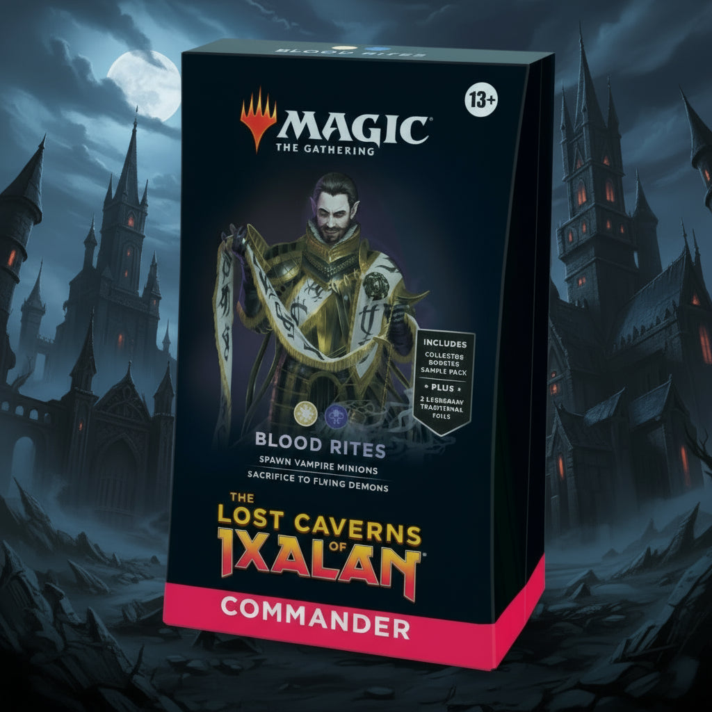 MAGIC: THE GATHERING card game box with character illustration on a white background