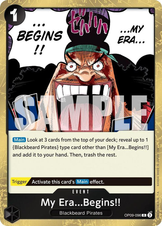 My Era...Begins!!