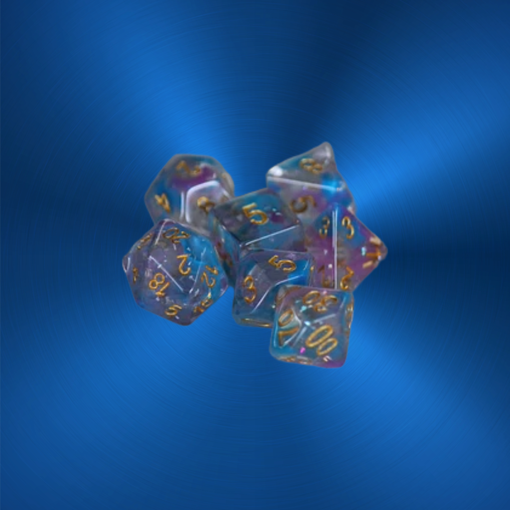 DeckaRolls Miscellaneous 7pc Resin Dice Sets