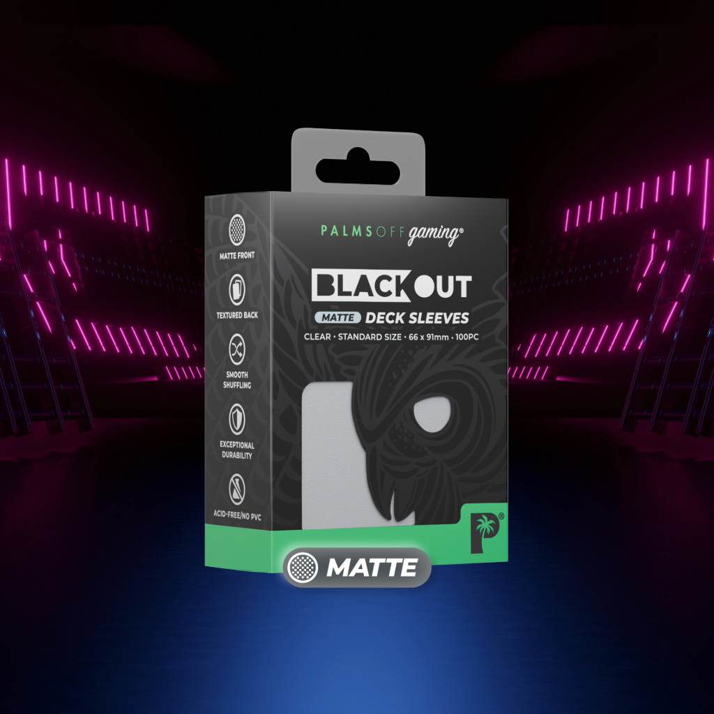 Blackout Deck Sleeves Matte