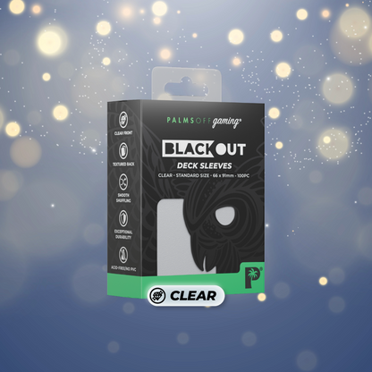 Blackout Deck Sleeves