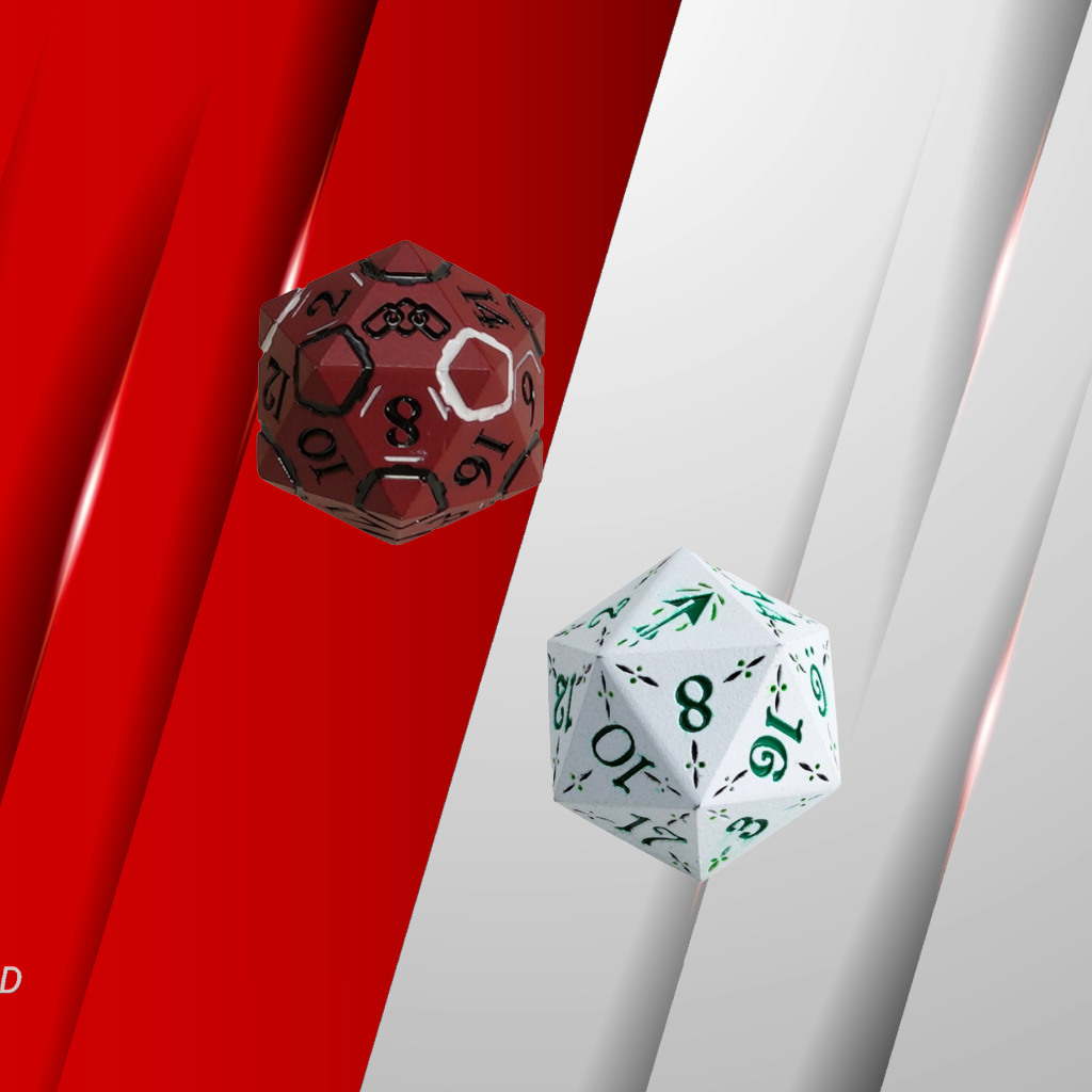 LPG Dual D20 Advantage Dice
