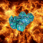DeckaRolls Metal 7pc Dragon Dice Sets