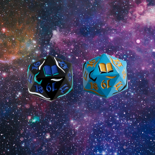 LPG Dual Metal Spindown D20 Dice