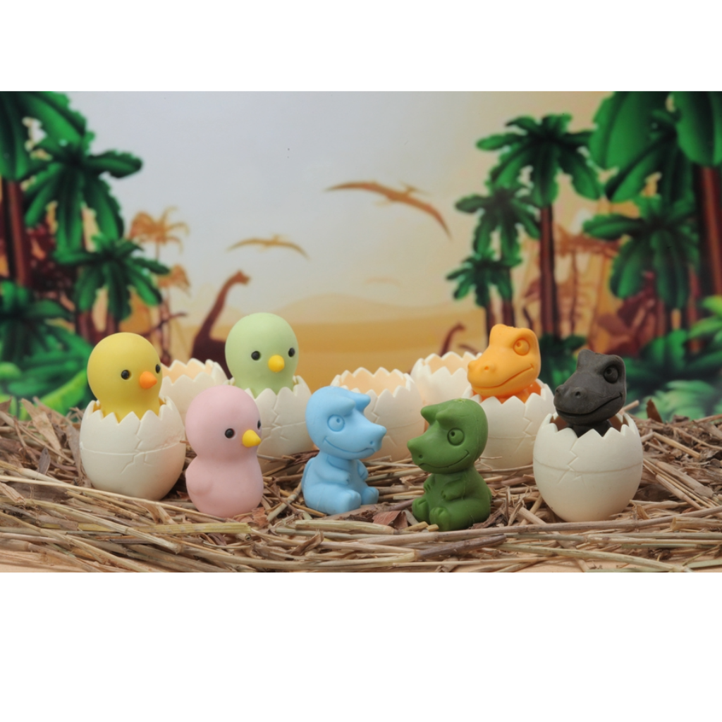 Egg Erasers