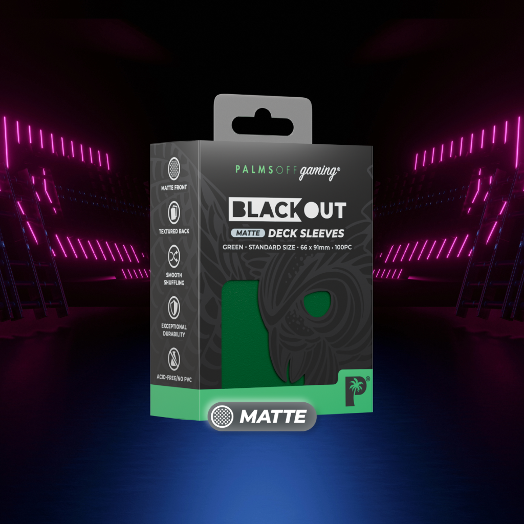 Blackout Deck Sleeves Matte