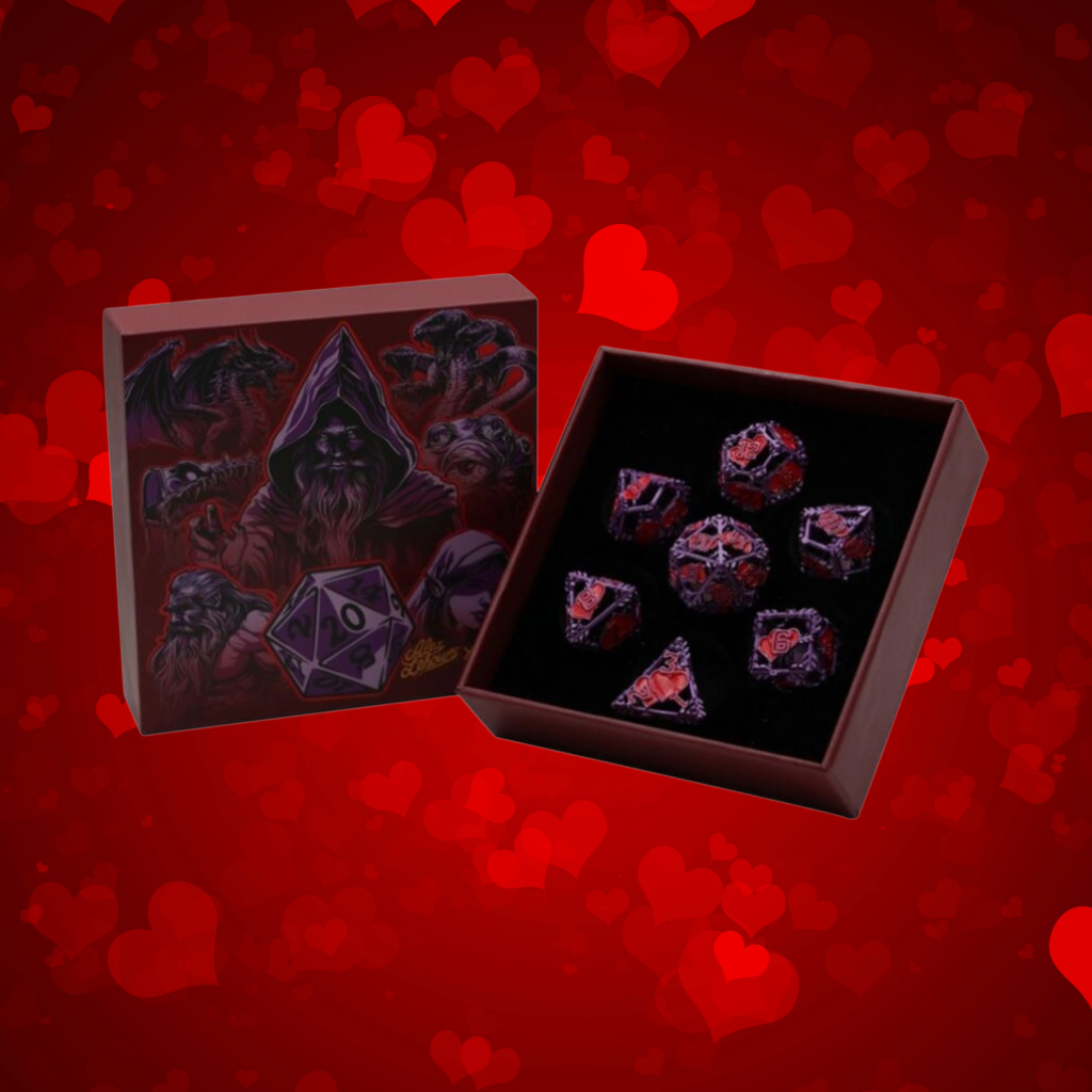 LPG Metal Heart Dice