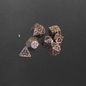 DeckaRolls Metal 7pc Iron Man Dice Sets
