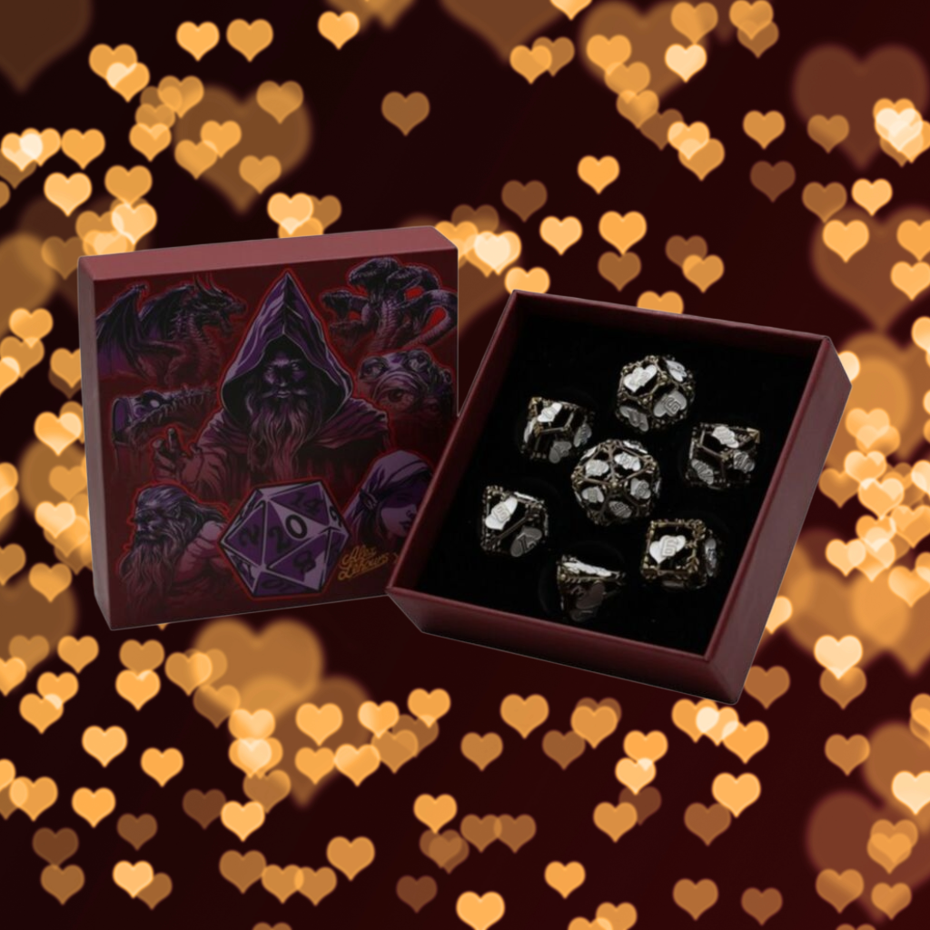 LPG Metal Heart Dice