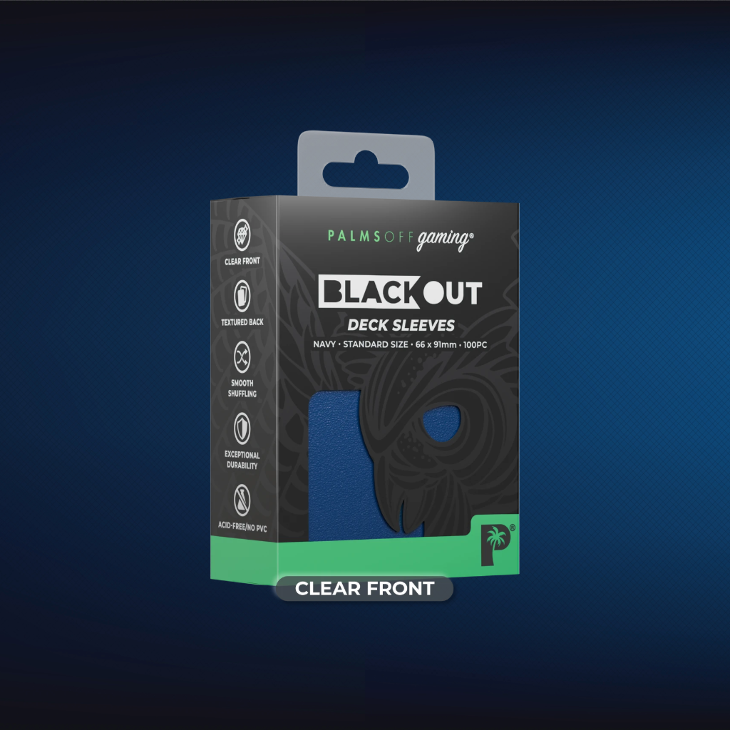 Blackout Deck Sleeves
