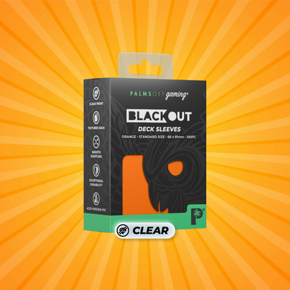 Blackout Deck Sleeves