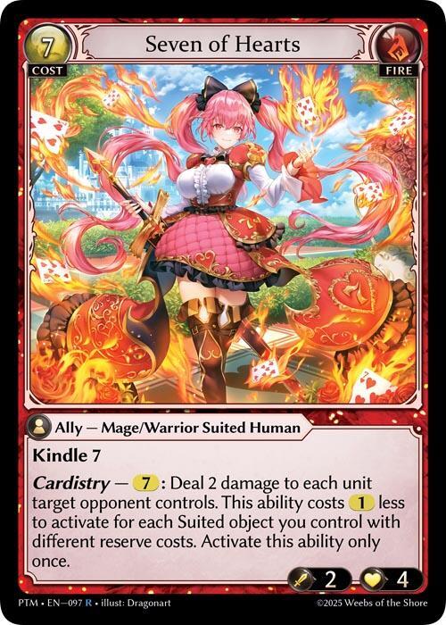 Seven of Hearts