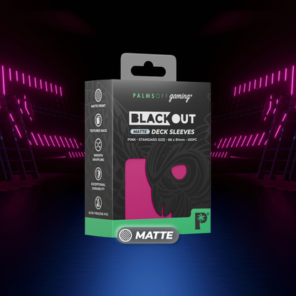 Blackout Deck Sleeves Matte