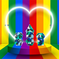 7pc Polyhedral Pride Dice
