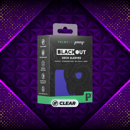 Blackout Deck Sleeves