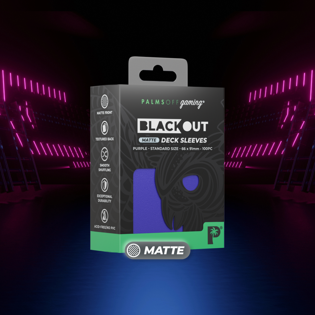 Blackout Deck Sleeves Matte
