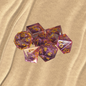 DeckaRolls Quicksand 7pc Dice sets