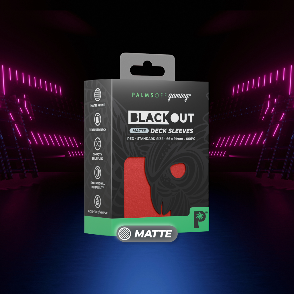 Blackout Deck Sleeves Matte