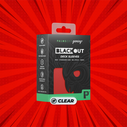 Blackout Deck Sleeves