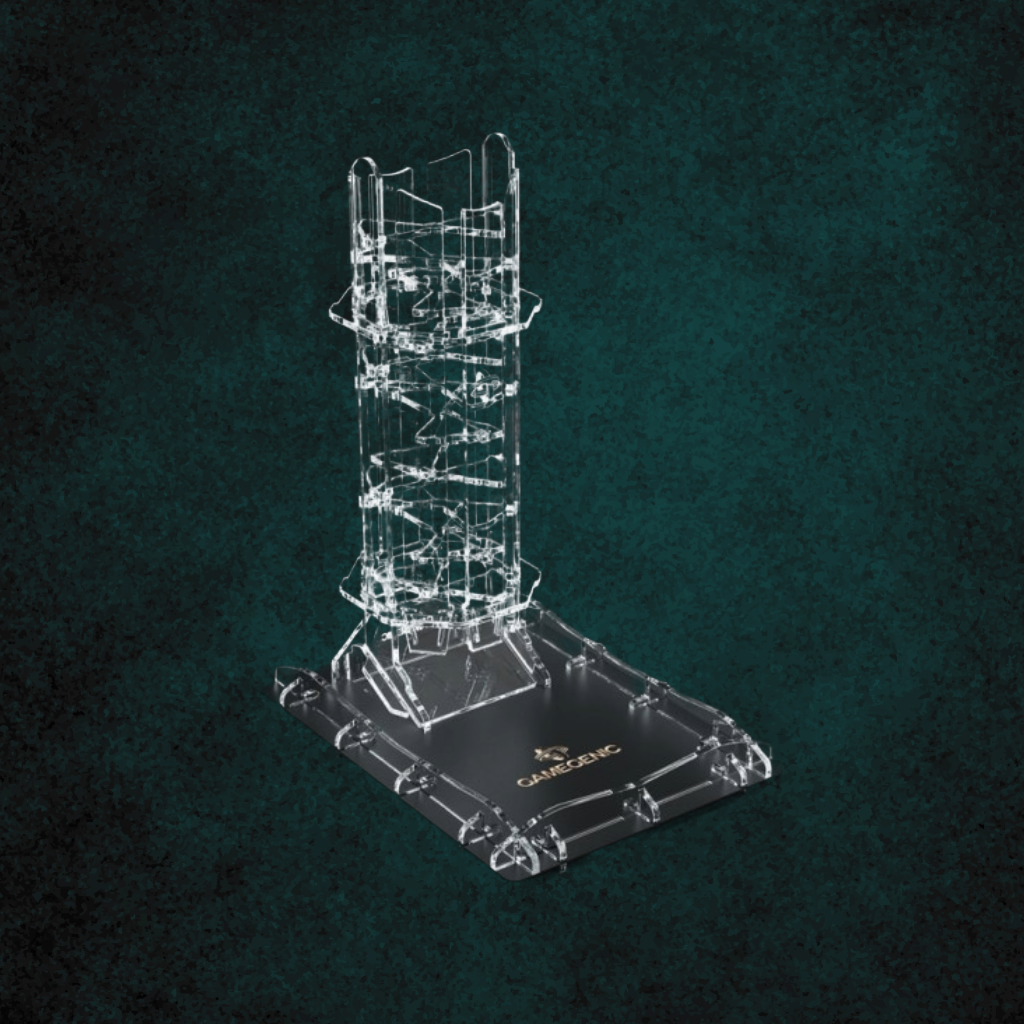 Gamegenic Crystal Twister Dice Tower