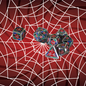DeckaRolls Metal 7pc Spiderweb Dice Sets