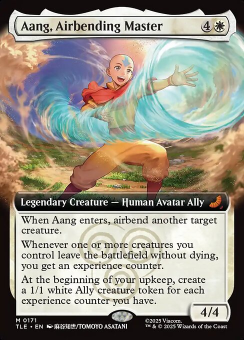 Aang, Airbending Master