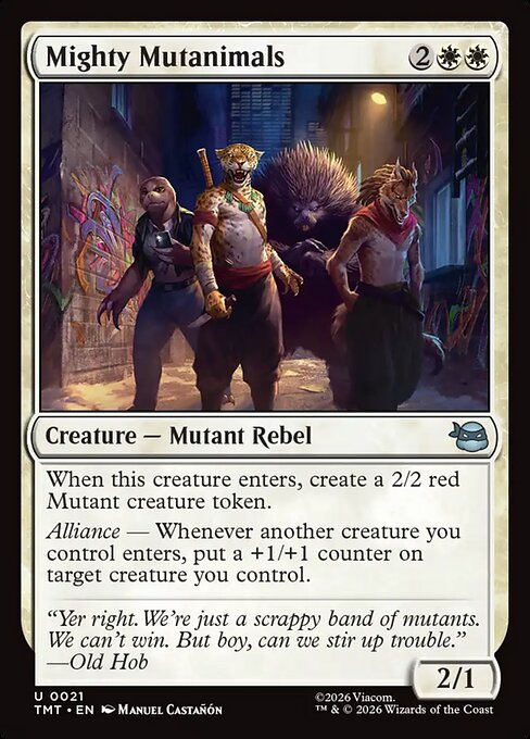 Mighty Mutanimals