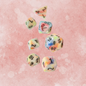 D7-Die Set Dice Mini-Polyhedral