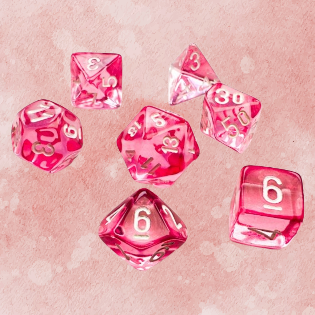 D7-Die Set Dice Mini-Polyhedral