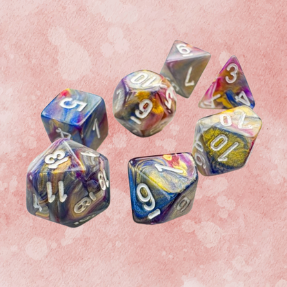 D7-Die Set Dice Mini-Polyhedral