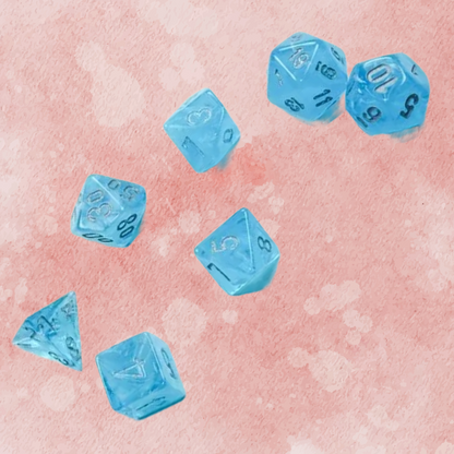 D7-Die Set Dice Mini-Polyhedral