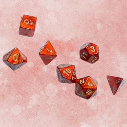 D7-Die Set Dice Mini-Polyhedral